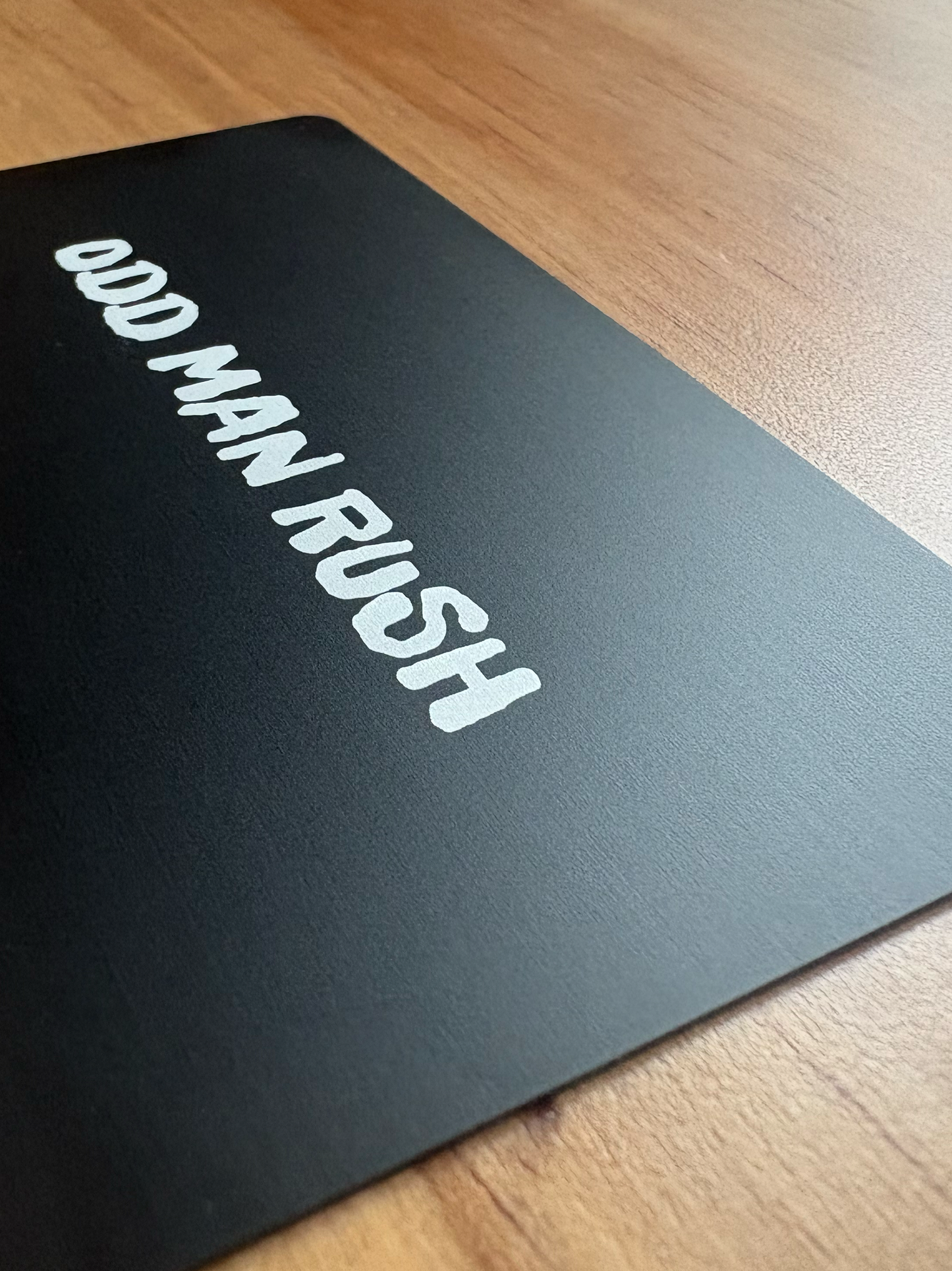Odd Man Rush giftable card